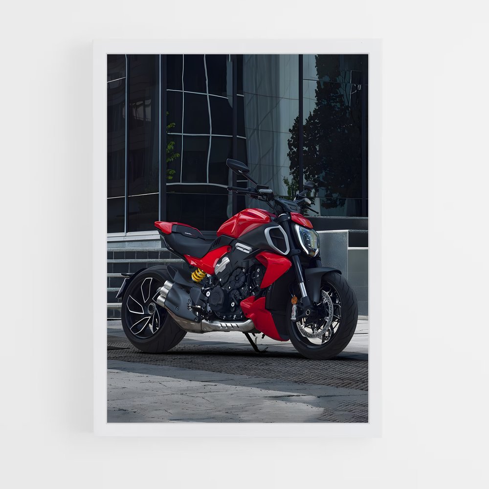 Poster L'Esprit du Diavel – affiche Ducati (vue 3)